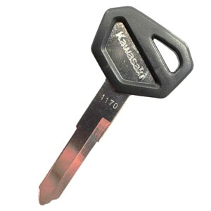 1170 カワサキ 純正 ブランクキー KL250 KLX250 KLX300 ZZR600 ZX-6R ZX-7R ZX-9R ZX600 ZX750 ZX900 27008-1170 キー スペアキー 合鍵 予備キー 正規 純正部品 正規品 kawasaki