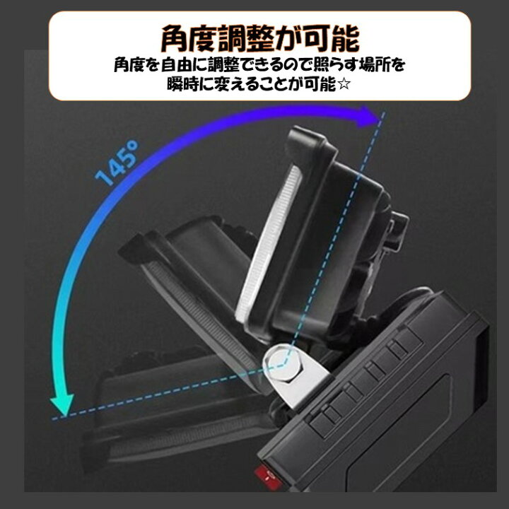 楽天市場】最新モデル ワークライト マキタ互換 USB充電付き 180W LED 