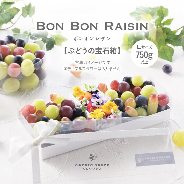 楽天市場】BonBonRaisin ぶどうの宝石箱 ボンボンレザン ぶどう 