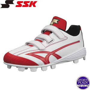 エスエスケイ(ssk) 野球 グローロード MC2 ポイントスパイク (23ss) ホワイト×レッド SSF4230VC-1070
