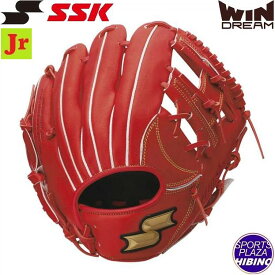 エスエスケイ(ssk) 少年軟式野球 ウインドリーム オールラウンド用 (25ss) 軟式グラブ 軟式グローブ ジュニア Bオレンジ WJG224-32
