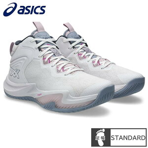 �A�V�b�N�X(asics) �o�X�P�b�g�{�[���V���[�Y NOVA SURGE 3 STANDARD �m�o�T�[�W �V���[�Y (26ss) �z���C�g / �s���N 1061A048-102