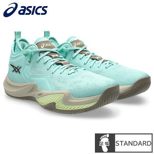 �A�V�b�N�X(asics) �o�X�P�b�g�{�[���V���[�Y NOVA SURGE LOW 2 �m�o�T�[�W �V���[�Y (26aw) Oasis Green/Taupe Grey �O���[��/�O���[ 1061A051-301