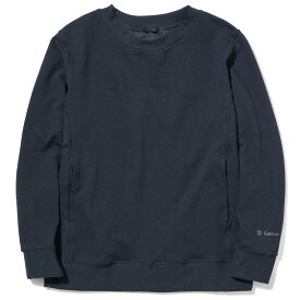 【リカバリー専用コンディショニングウエア】リポーズ スウェットシャツ（C3fit／レディース）Re-Pose Sweatshirt (22aw) ブラック GCW40330-BK【SS2406】