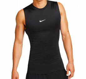 ナイキ (nike) ナイキ プロ Dri-FIT タイト ノースリーブ フィットネストップ サステナブル素材 メンズ (25ss) ブラック FB7915-010