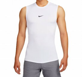 ナイキ (nike) ナイキ プロ Dri-FIT タイト ノースリーブ フィットネストップ サステナブル素材 メンズ (25ss) ホワイト FB7915-100