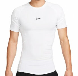 ナイキ (nike) ナイキ プロ Dri-FIT タイト ショートスリーブ フィットネストップ 半袖 サステナブル素材 メンズ (25ss) ホワイト FB7933-100