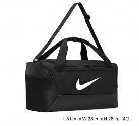 ナイキ (NIKE) ブラジリア 9.5 トレーニング ダッフルバッグ (25ss) ブラック 41L L51cm x W28cm x H28cm DM3976-010
