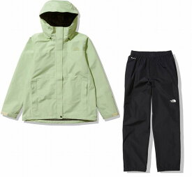 【あす楽対応】ザ・ノースフェイス(THE NORTH FACE) 上下セット クラウドジャケット クラウドパンツ レディース (23ss) ライムクリーム/ブラック NPW12302-LC-NPW12103-K【SS2403】