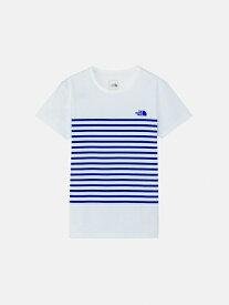 ザ・ノース・フェイス (THE NORTH FACE) 半袖Tシャツ ショートスリーブ パネルボーダーティー レディース (24ss) ホワイト NTW32406-W【sale】【OUTsale】【SS2512】