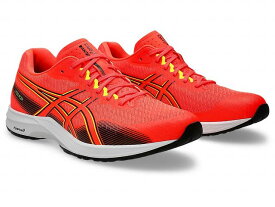 アシックス(asics) ランニングシューズ LYTERACER 5 ライトレーサー 5 メンズ (24ss) オレンジ Sunrise Red Black スタンダードラスト 1011B903-600