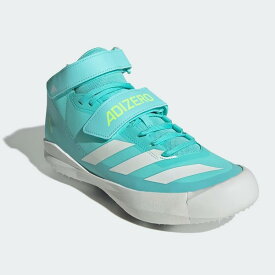 アディダス(adidas) 陸上スパイク ADIZERO JAVELIN RUNNING アディゼロ ジャベリン (25aw) シューズ やり投げ Blue/Zero Metalic/Lucid Lemon JH5227