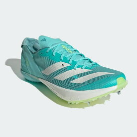 アディダス(adidas) 陸上スパイク ADIZERO AMBITION アディゼロ アンビション (25aw) 中距離用トラックシューズ Blue/Zero Metalic/Lucid Lemon JH5228