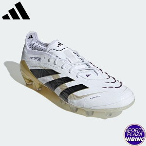 AfB_X(adidas) TbJ[XpCN Predator ELITE HG/AG vf^[ V[Y (25aw) Cloud White/Core Black/Gold Metallic JR4489