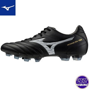 �y�V���[���[�X�v���[���g�z�~�Y�m(mizuno) �T�b�J�[�X�p�C�N MONARCIDA NEO III SW ���i���V�[�_ �V���[�Y (24ss) 4E���� �u���b�N×�z���C�g P1GA242401�ySS2603�z