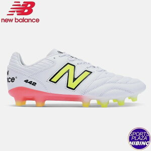 �j���[�o�����X(NewBalance) �T�b�J�[�X�p�C�N 442 PRO HG �V���[�Y (25ss) 2E White with energy red and hi-lite MS41HCB2