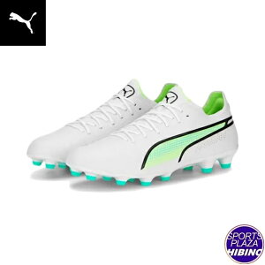 v[}(puma) TbJ[XpCN King Ultimate HG/AG LO AeBbg V[Y (23ss) Puma White/Puma Black/Fast Yellow/Electric Peppermint 10725103ySS2509zySCsalezyP10z
