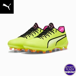 v[}(puma) TbJ[XpCN King Ultimate FG/AG LO AeBbg V[Y (23aw) Electric Lime-PUMA Black-Poison Pink 10756306ySS2509zySCsalezyP10z