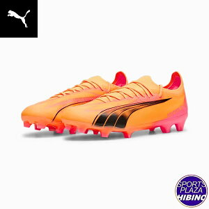 v[}(puma) TbJ[XpCN Ultra Ultimate FG/AG Eg AeBbg V[Y (24ss) Sun Stream/Puma Black/Sunset Glow 10774403ySS2509zySCsalezyP10z