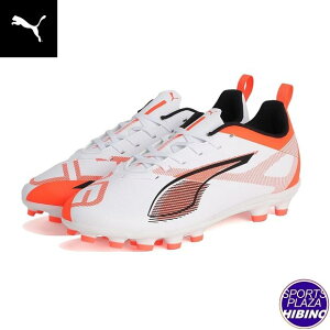 v[}(puma) TbJ[XpCN Ultra 5 Play HG + MID Eg V[Y (25ss) WjA PUMA White-PUMA Black-Glowing Red 10832501