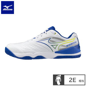 �~�Y�m(mizuno) �E�G�[�u���_��8 ���C�h WIDE �싅�V���[�Y(25aw) �z���C�g×�u���[×�C�G���[ 81GA258306