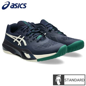 �A�V�b�N�X(asics) �e�j�X�V���[�Y GEL-RESOLUTION X �Q�� ���]�����[�V���� (25aw) �I�[���R�[�g�p Midnight/Cream 1041A481-500