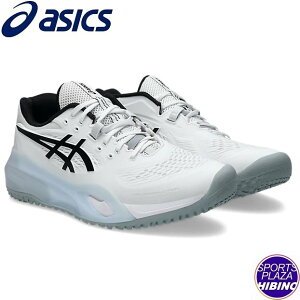 アシックス(asics) テニスシューズ GEL-RESOLUTION X OC ゲル レゾリューション (25ss) オムニ・クレーコート用 White/Black 1041A502-100