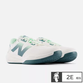 ニューバランス (newbalance) テニス シューズ 796v4 オールコート ウィメンズ (25aw) ホワイト×グリーン 2E WCH796N42E WCH796N4 2E