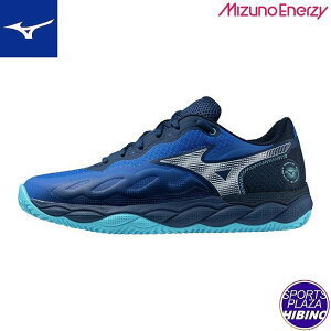 ~Ym(mizuno) ejXV[Y WAVE ENFORCE COURT WIDE OC EG[uGtH[XR[g (24aw) N[ElHŃR[gp u[×zCg×lCr[ 61GB243128ySS2509z