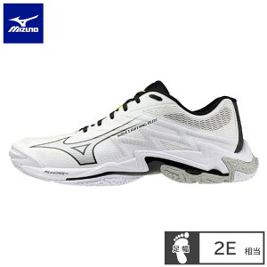�~�Y�m(mizuno) �o���[�{�[���V���[�Y WAVE LIGHTNING ELITE �E�G�[�u���C�g�j���O �V���[�Y (26ss) �z���C�g×�u���b�N V1GA260051