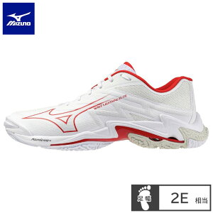�~�Y�m(mizuno) �o���[�{�[���V���[�Y WAVE LIGHTNING ELITE �E�G�[�u���C�g�j���O �V���[�Y (26ss) �z���C�g×���b�h V1GA260054