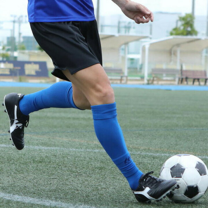 ☆ホワイト☆サッカー　カーフソックス 白 フットサル スポーツ くつ下　カバー