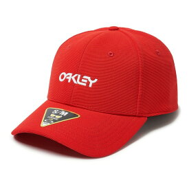オークリー(OAKLEY) キャップ 6 Panel OAKLEY METALLIC 帽子 (19aw) レッド 912209-43A【大人ウェア】【決算P10】【SS2406】