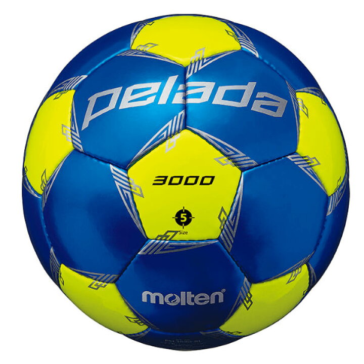 楽天市場 モルテン Molten サッカーボール ペレーダ 3000 メタリックブルー ライトイエロー 5号球 F5l3000 Bl スポーツプラザヒビノ 楽天市場店