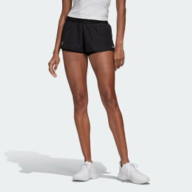 アディダス(adidas) テニス スコート TENNIS CLUB SHORT レディース (20ss) ブラック×マットシルバー×ホワイト S M L XL(OT) FRO16-FK6999【SS2406】