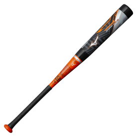 ミズノ(mizuno) 野球 軟式用 FRP製 バット ビヨンドマックス オーバルVA (21ss) ブラック×オレンジ 83cm/680g トップバランス 1CJBR15983【SS2403】