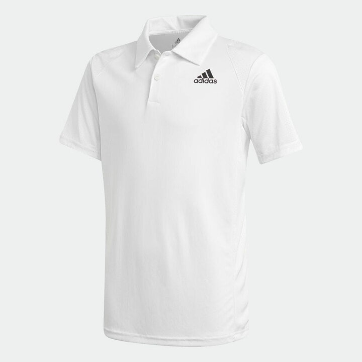 楽天市場 アディダス Adidas テニスウエア シャツ クラブ テニス ポロシャツ Club Tennis Polo Shirt ジュニア ホワイト ブラック Jlo61 Gk8176 スポーツプラザヒビノ 楽天市場店