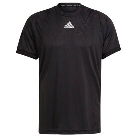 アディダス (adidas) テニス シャツ プライムブルー フリーリフト 半袖Tシャツ メンズ (21aw) ブラック BG221-H50265【決算P10】【SS2312】