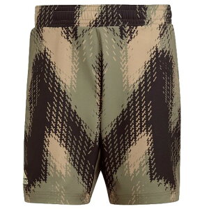 アディダス(adidas) テニス ハーフパンツ プライムブルー プリントショーツ メンズ (21aw) オービットグリーン×アンビエントブラッシュ JER20-GS4939【決算P10】【SS250950】