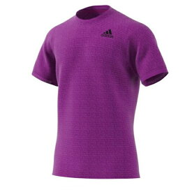 アディダス (adidas) テニス シャツ プライムブルー フリーリフト 半袖Tシャツ メンズ (21aw) ソニックフクシャ×ブラック SH045-H50279【決算P10】【SS2312】