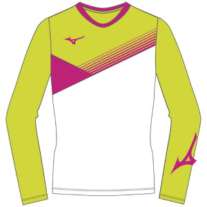 ミズノ(MIZUNO)テニス&ソフトテニス Tシャツ ユニセックス(18ss) ライムグリーン XS、S、M、L、XL 62JA8007-37【SS03P5】【P8T】【FS2101】【FS2101】【SS250950】