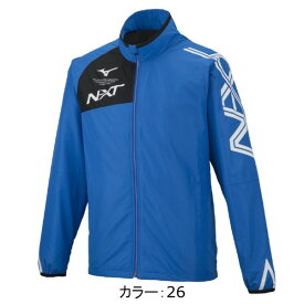 ミズノ（mizuno）N-XT ブレスサーモウォーマージャケット ジャケット (22AW) ピースブルー×ブラック 32JE274026【SS2406】