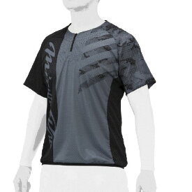 ミズノ(mizuno) 野球 ソフト Tシャツ ミズノプロ KUGEKI ビートアップ (23ss) ブラック 12JCAX3309