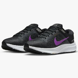 ナイキ(nike) ランニングシューズ ズーム ストラクチャー 24 メンズ (22aw) アンスラサイト/ブラック/メタリックピューター/ビビッドパープル DA8535-007【SS251250】
