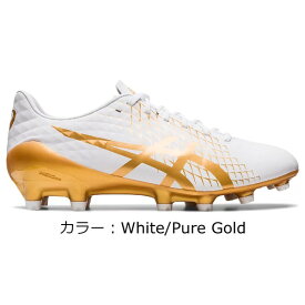 アシックス(asics) MENACE 4 スパイク (23ss) White/Pure Gold 1111A195-104