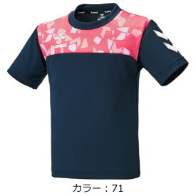 ヒュンメル(hummel) PRIAMOREプラクティスシャツ シャツ (23ss) インディゴネイビー HJP1158-71【SS251250】