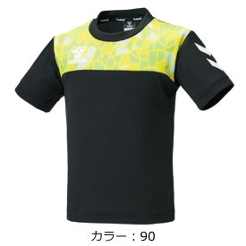 ヒュンメル(hummel) PRIAMOREプラクティスシャツ シャツ (23ss) ブラック HJP1158-90【SS251250】