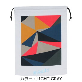 スボルメ(svolme) パッチワークシューズ袋 バッグ (23aw) LIGHT GRAY 1233-18529-025【SS2512】