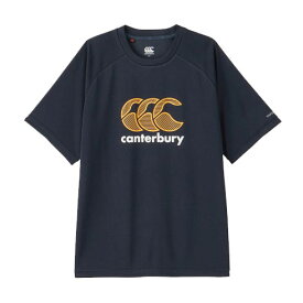 カンタベリー (Canterbury) ラグビー 半袖Tシャツ トレーニングティー メンズ (24ss) ネイビー RG34007-29