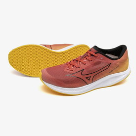 ミズノ (MIZUNO) 陸上 レーシング トレーニングシューズ トレシュー デュエルフラッシュ (24ss) レッド×ブラック×オレンジ 2E相当 U1GD236011